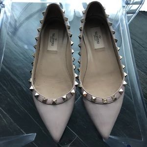 Authentic Valentino Rockstud ballerina Flats